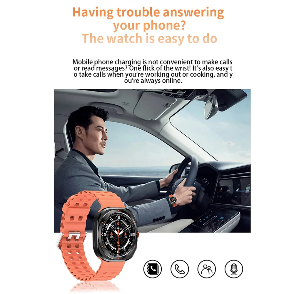 G.L Wear 2025 New Men's Smart Watch