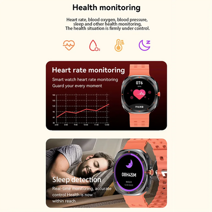 G.L Wear 2025 New Men's Smart Watch